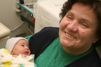 happy grandmother